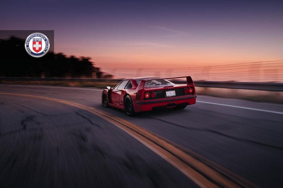  Ferrari F40 on HRE Wheels 2016 года  (фото 9 из 9)
